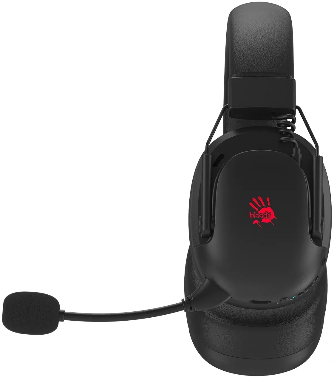 Наушники с микрофоном A4Tech Bloody GR585 черный мониторные BT/Radio/3.5mm оголовье - фото 8