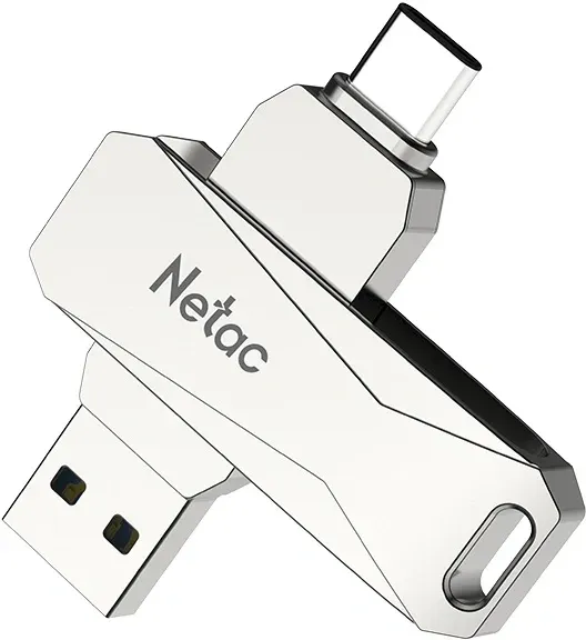 Флеш Диск Netac 32GB U782C NT03U782C-032G-32PN USB3.0 серебристый, 32 ГБ - фото 2