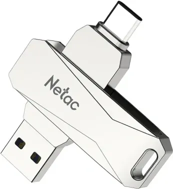 Флеш Диск Netac 32GB U782C NT03U782C-032G-32PN USB3.0 серебристый, 32 ГБ - фото 7