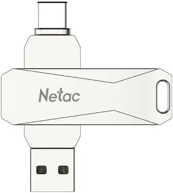 Флеш Диск Netac 32GB U782C NT03U782C-032G-32PN USB3.0 серебристый, 32 ГБ - фото 8