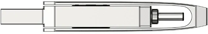 Флеш Диск Netac 128GB U782C NT03U782C-128G-32PN USB3.0 серебристый, 128 ГБ - фото 5