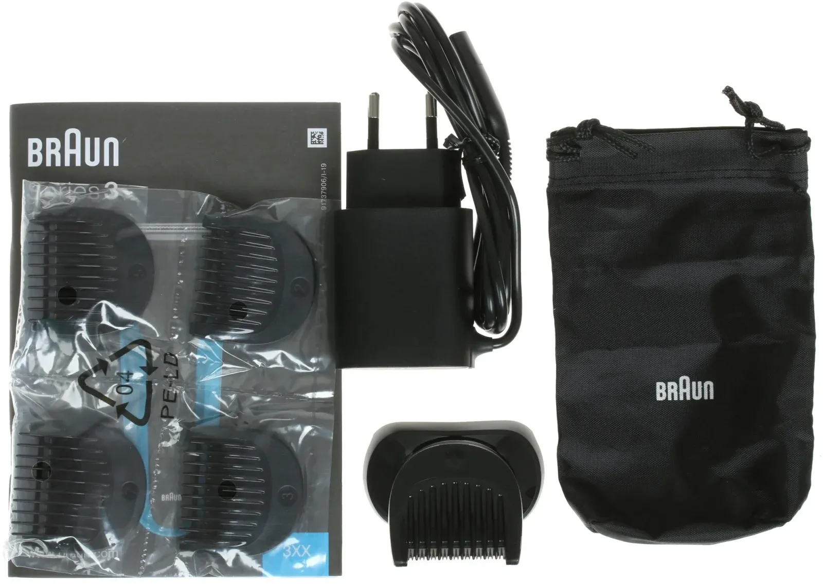 Бритва сетчатая Braun Series 3 300BT реж.эл.:2 питан.:аккум. черный - фото 8