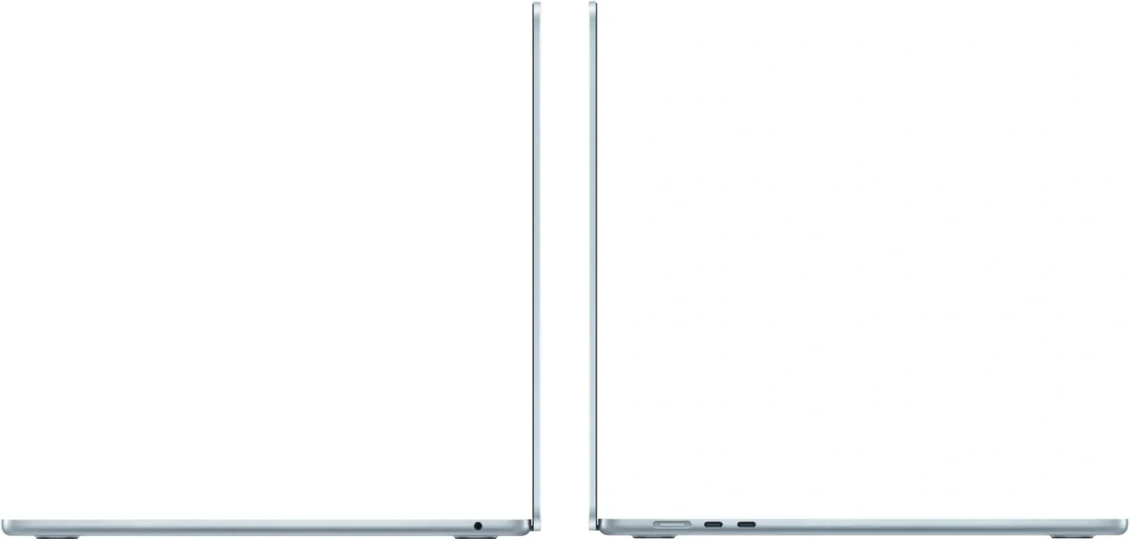 Ноутбук Apple MacBook Air A3241 M4 10 core 16Gb SSD256Gb/10 core GPU 15.3 Liquid Retina 2880x1864 macOS lt.blue WiFi BT Cam MC7A4ZP/A - фото 3