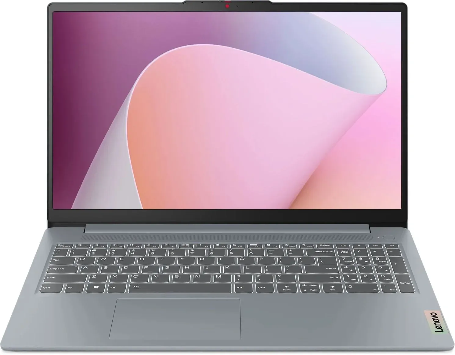 Ноутбук Lenovo IdeaPad Slim 3 15AMN8 Ryzen 3 7320U 8Gb SSD512Gb AMD Radeon 610M 15.6 IPS FHD 1920x1080 без ОС grey WiFi BT Cam 82XQ00R0PS - фото 1