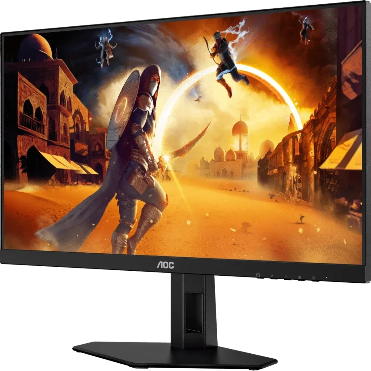 Монитор AOC 23.8 Q24G4E черный IPS LED 16:9 HDMI матовая 1000:1 350cd 178гр/178гр 2560x1440 180Hz DP Quad HD 2K 1440p 3.43кг - фото 2