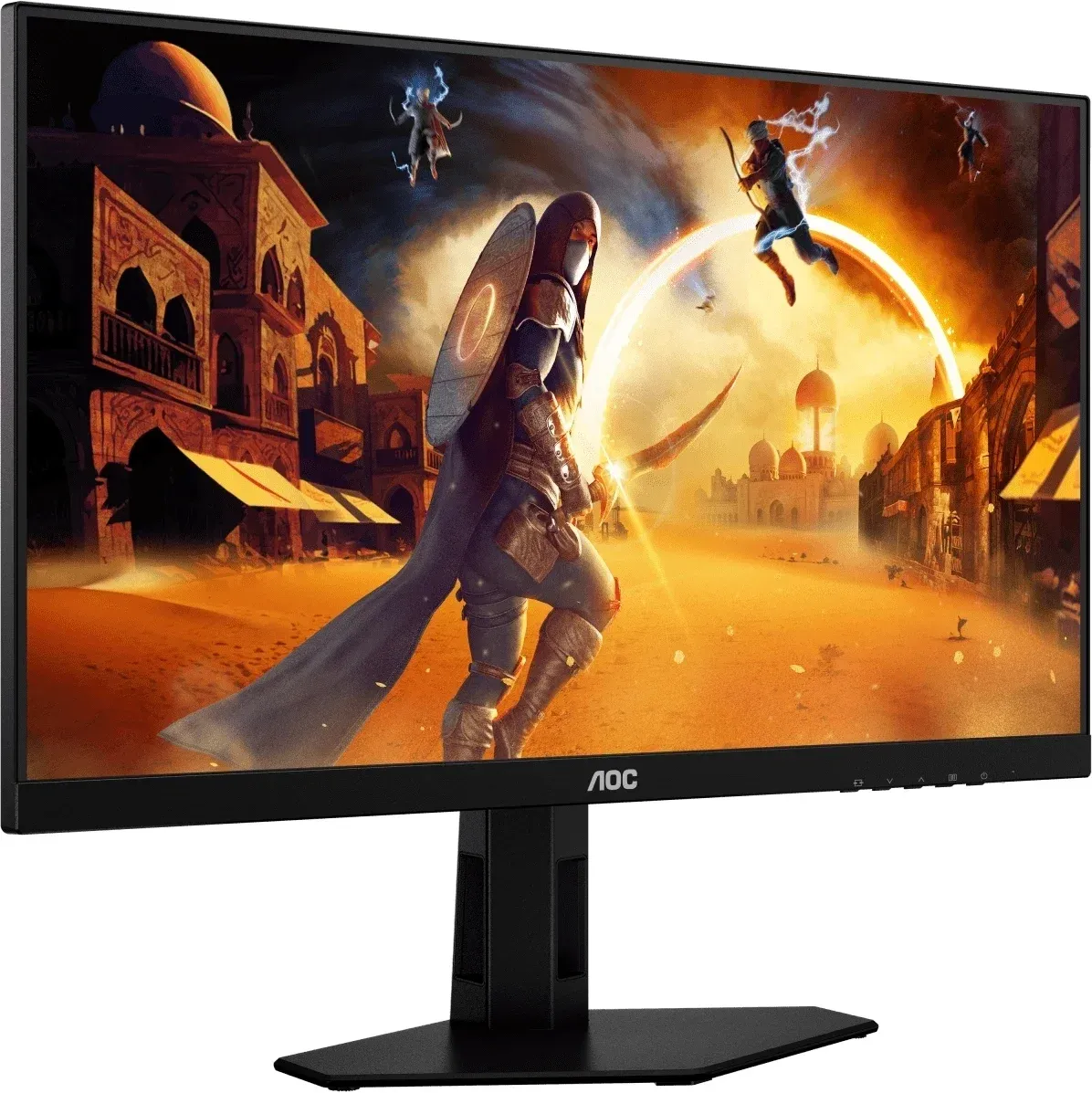 Монитор AOC 23.8 Q24G4E черный IPS LED 16:9 HDMI матовая 1000:1 350cd 178гр/178гр 2560x1440 180Hz DP Quad HD 2K 1440p 3.43кг - фото 3