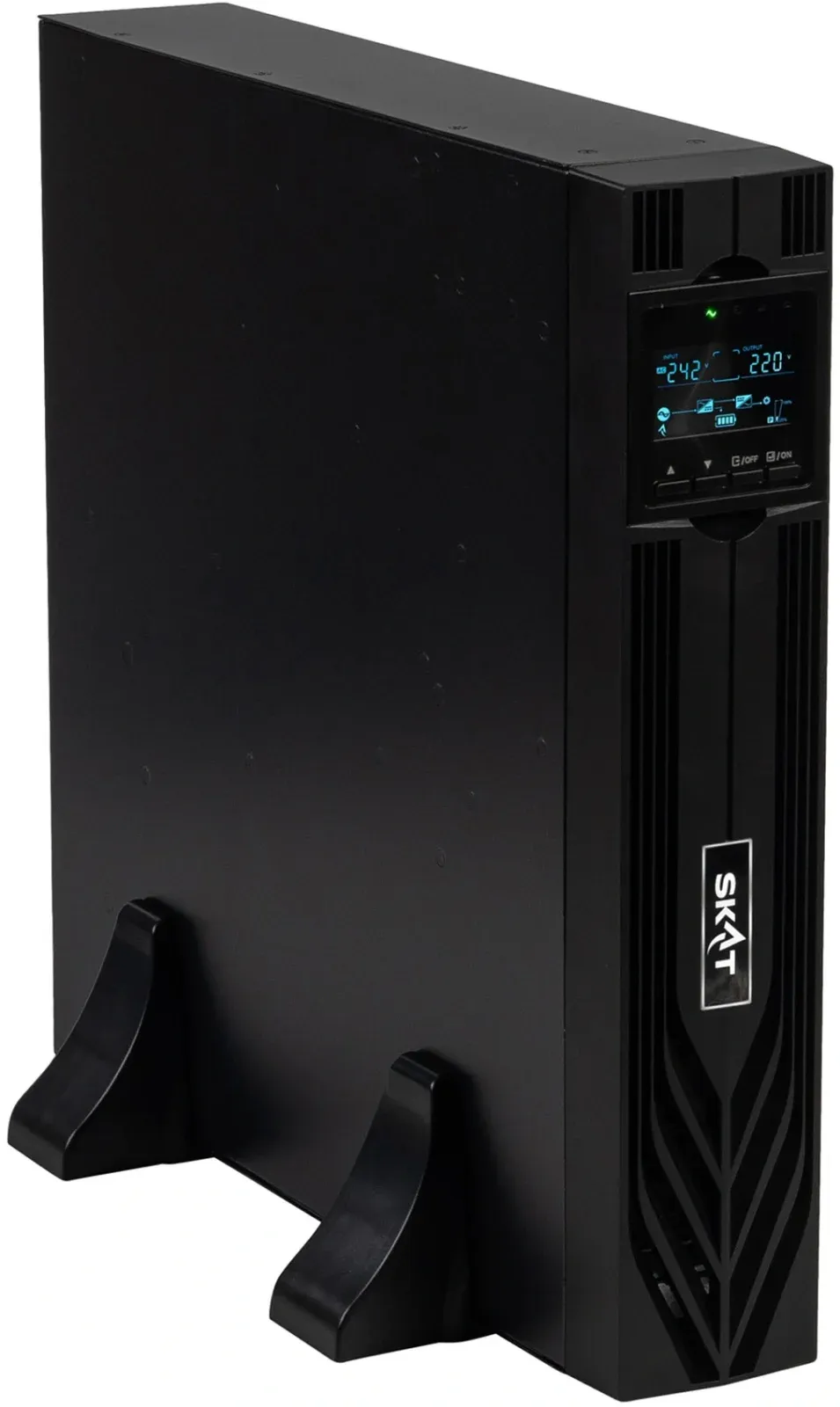 Источник бесперебойного питания Бастион 2000-Rack-ON-4X9-E P3 2000Вт 2000ВА черный - фото 1