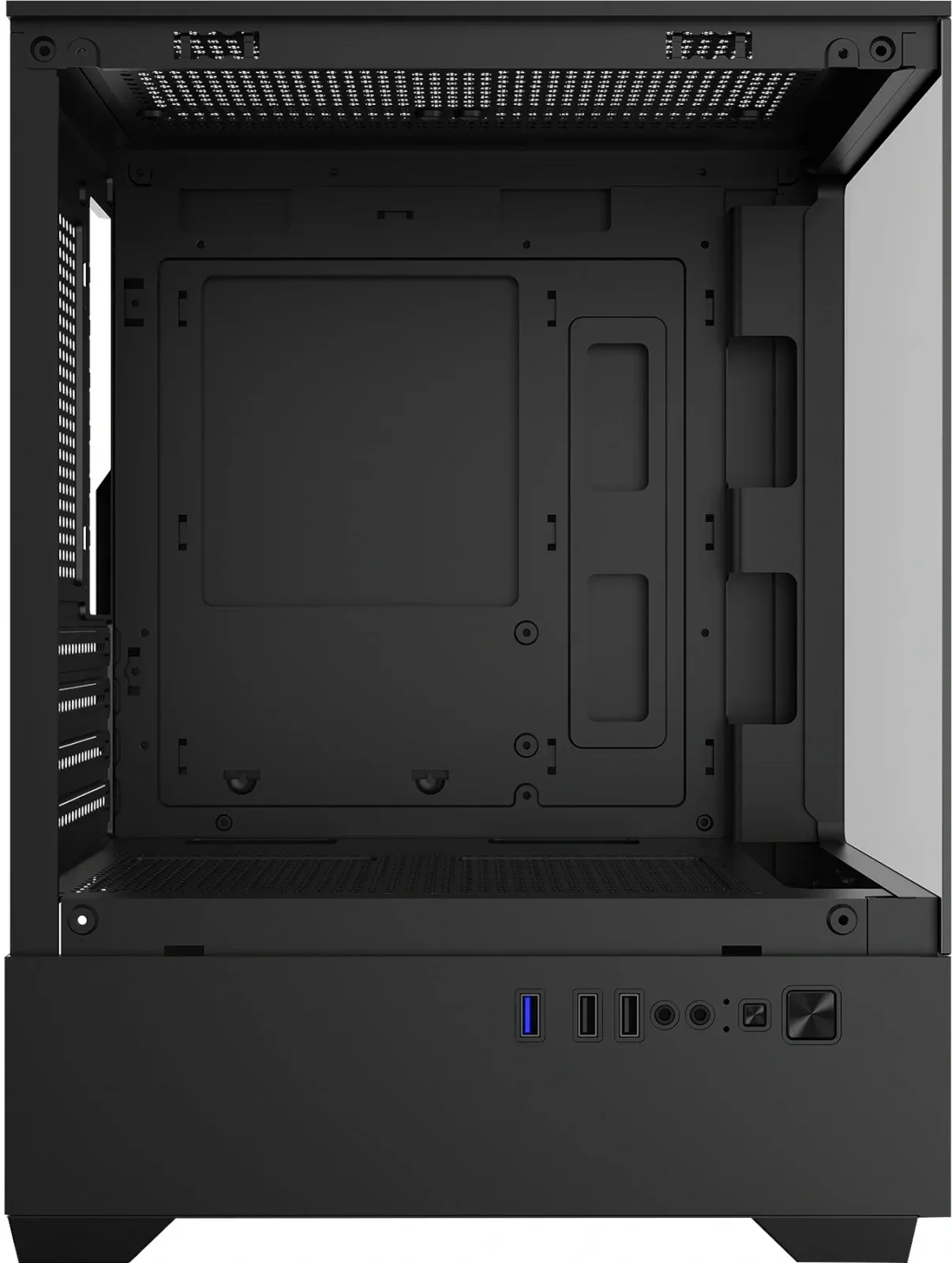 Корпус Bloody CC-125 черный без БП mATX 5x120mm 2xUSB2.0 1xUSB3.0 audio bott PSU - фото 7