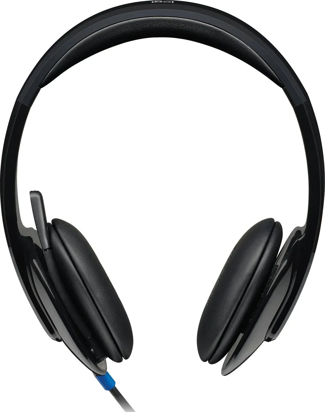 Наушники с микрофоном Logitech H540 черный 1.8м накладные USB оголовье 981-000481 - фото 3