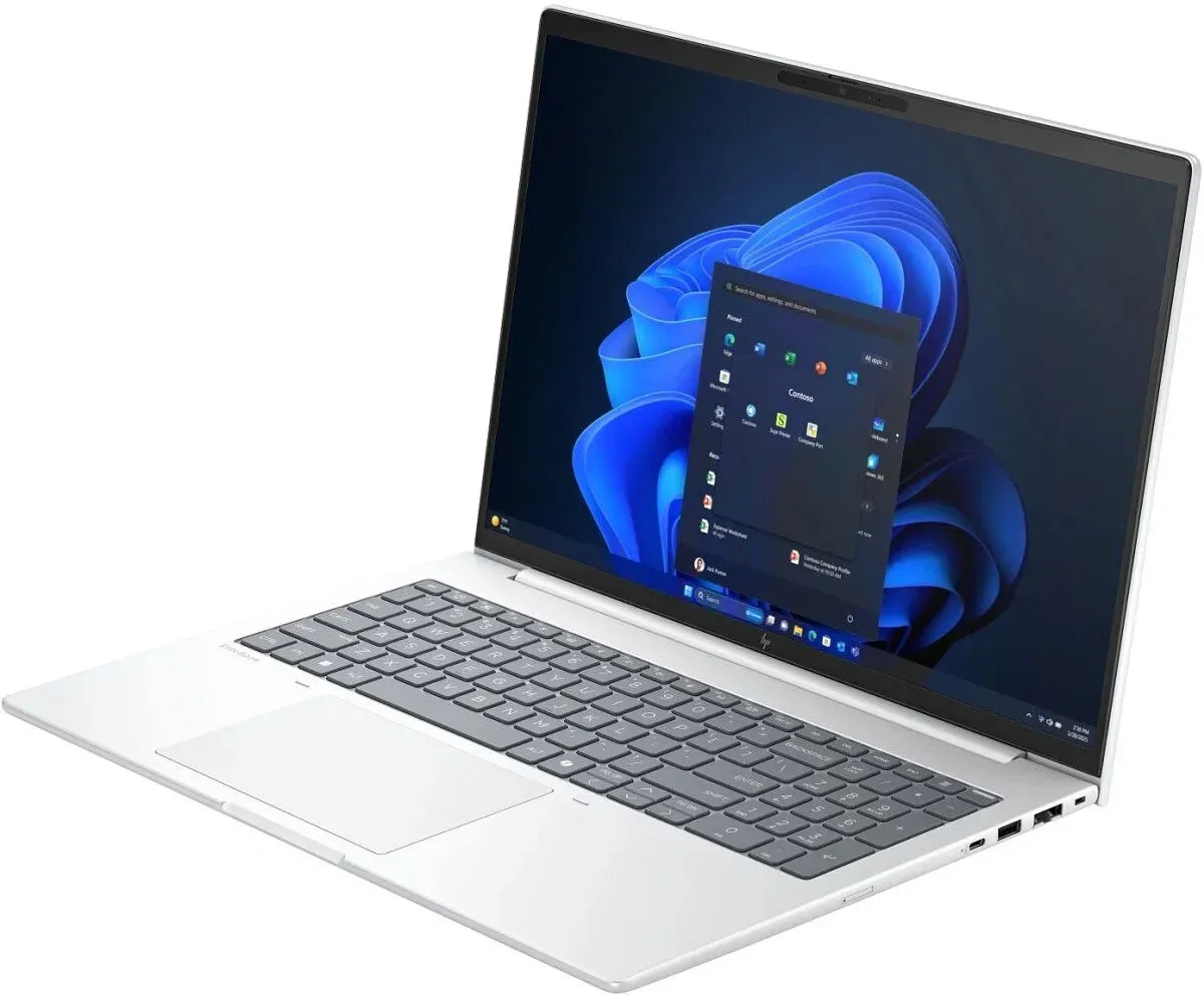 Ноутбук HP EliteBook 8 G1i Core Ultra 7 255U 16Gb SSD512Gb Intel Graphics 16 IPS WUXGA 1920x1200 Windows 11 Pro 64 silver WiFi BT Cam C15A9ET - фото 3