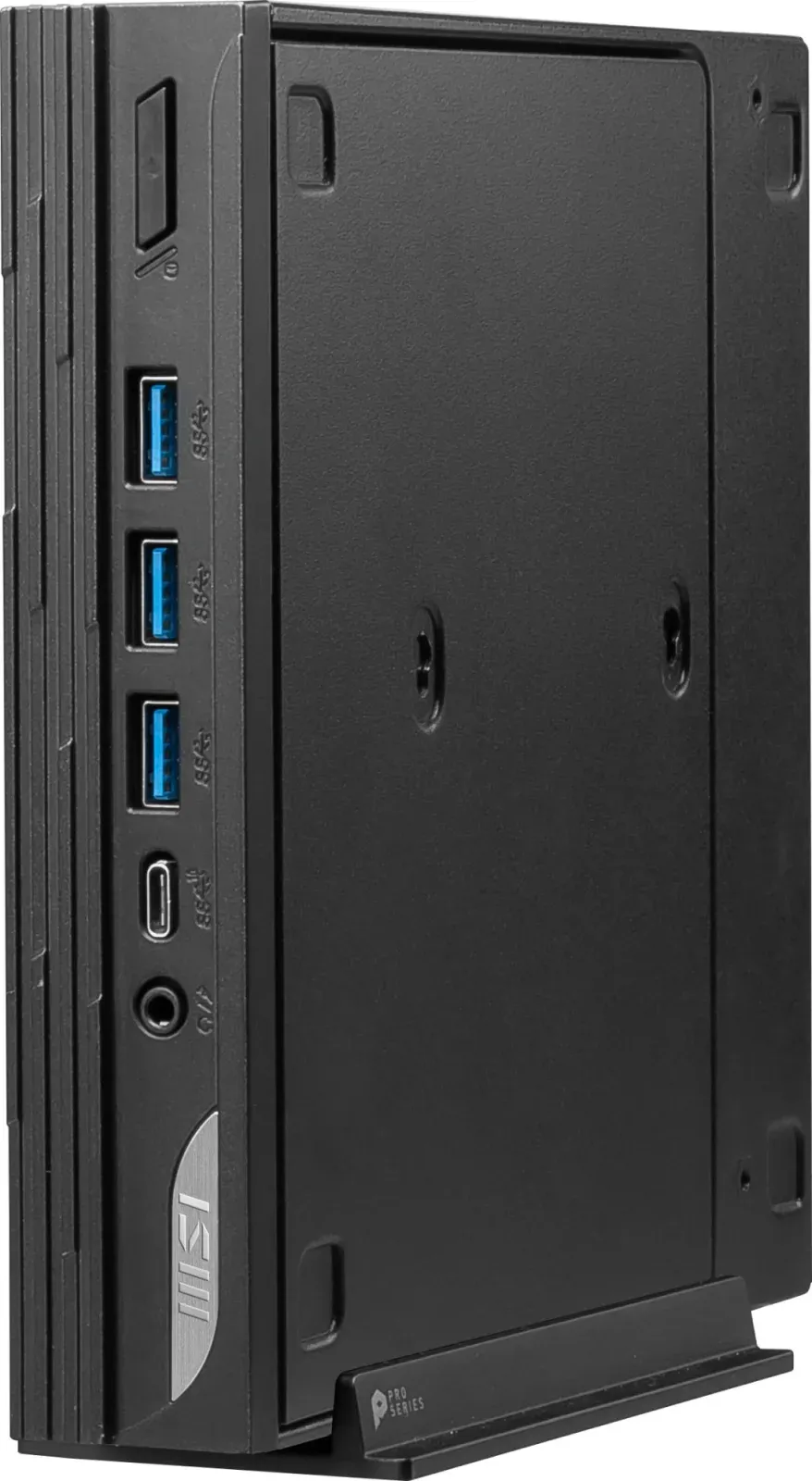 Неттоп MSI Pro DP10 13M-283RU i5 1340P 1.9 16Gb SSD512Gb Iris Xe Windows 11 Pro 2.5xGbitEth WiFi BT 120W черный 9S6-B0A611-283 - фото 2