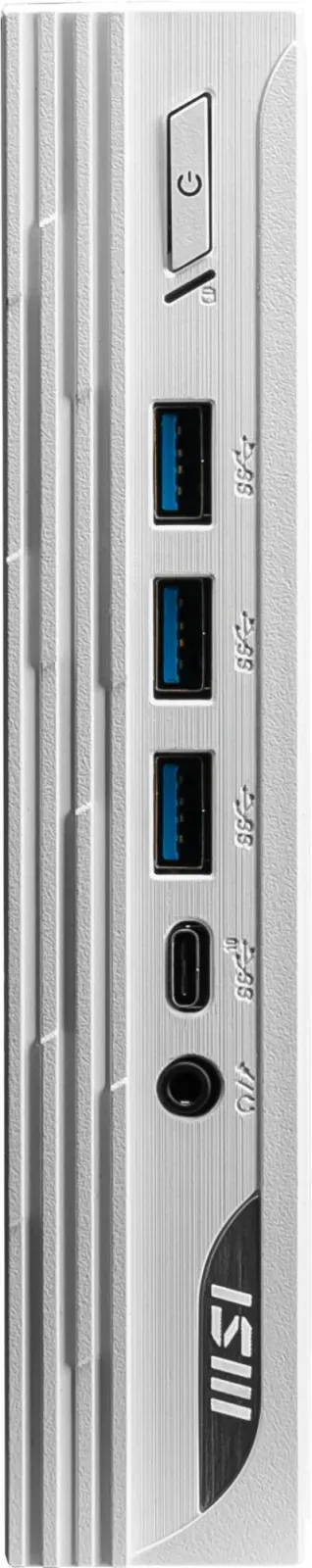 Неттоп MSI Pro DP10 13M-251RU i5 1340P 1.9 16Gb SSD512Gb Iris Xe Windows 11 Pro 2.5xGbitEth WiFi BT 120W белый 9S6-B0A612-251 - фото 3