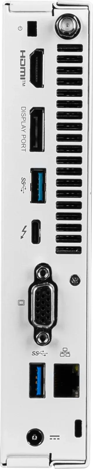 Неттоп MSI Pro DP10 13M-251RU i5 1340P 1.9 16Gb SSD512Gb Iris Xe Windows 11 Pro 2.5xGbitEth WiFi BT 120W белый 9S6-B0A612-251 - фото 4
