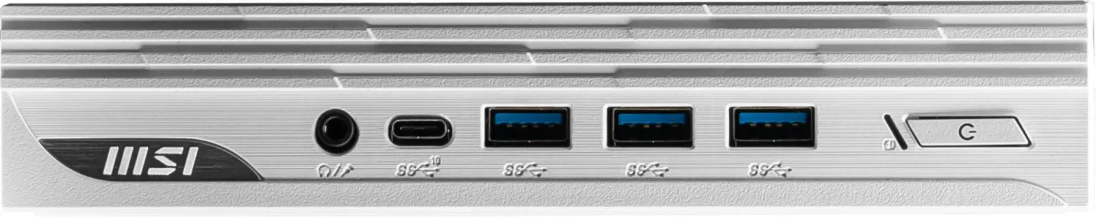 Неттоп MSI Pro DP10 13M-251RU i5 1340P 1.9 16Gb SSD512Gb Iris Xe Windows 11 Pro 2.5xGbitEth WiFi BT 120W белый 9S6-B0A612-251 - фото 5