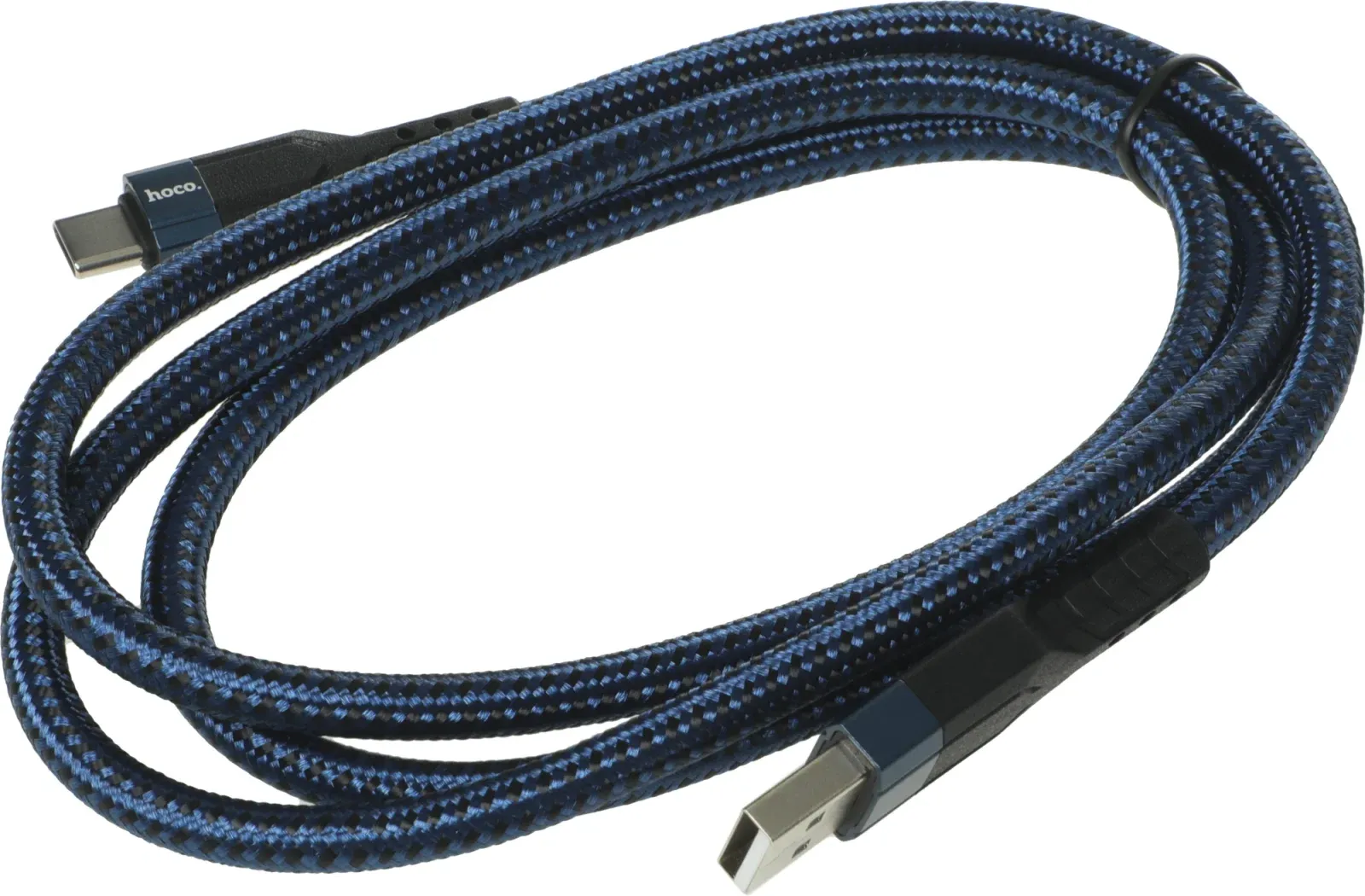 Кабель Hoco U110 70615 USB m-USB Type-C m 1.2м синий - фото 3