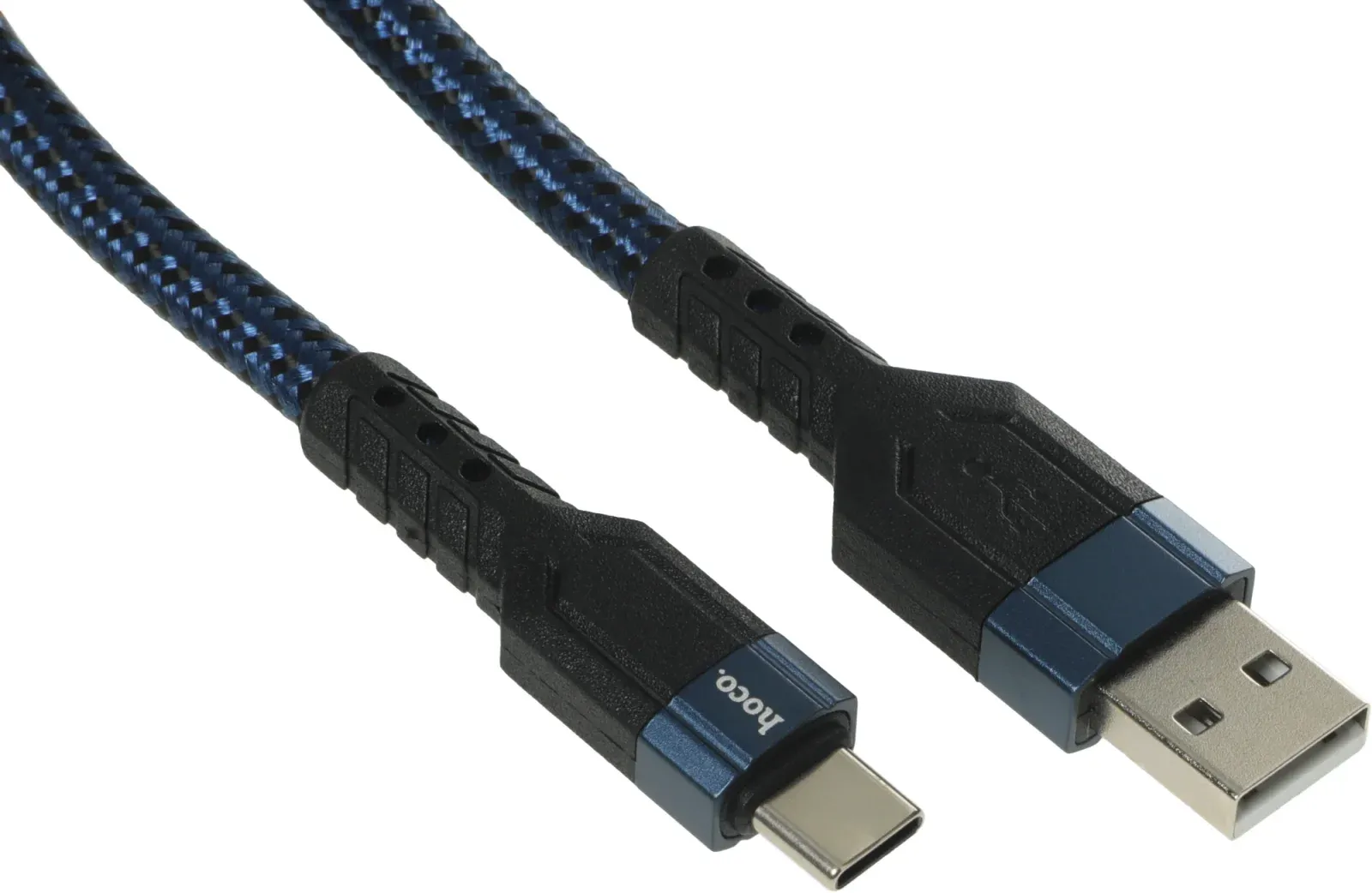 Кабель Hoco U110 70615 USB m-USB Type-C m 1.2м синий - фото 6