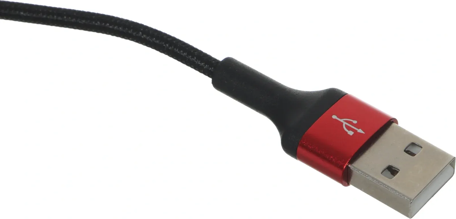 Кабель Hoco X26 Xpress one 80282 USB m-Lightning m/USB Type-C m/micro USB m 1м черный/красный - фото 4
