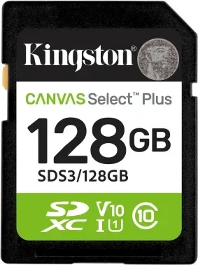 Флеш карта SDXC 128GB Kingston SDS3/128GB Canvas Select Plus V10 w/o adapter - фото 5