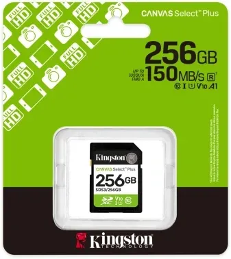 Флеш карта SDXC 256GB Kingston SDS3/256GB Canvas Select Plus V10 w/o adapter - фото 7