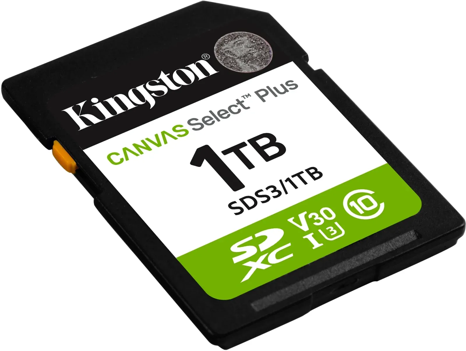 Флеш карта SDXC 1TB Kingston SDS3/1TB Canvas Select Plus V30 w/o adapter - фото 2