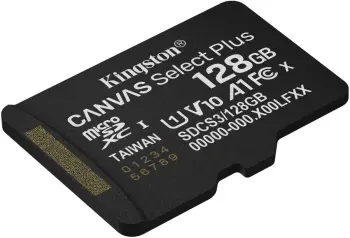 Флеш карта microSDXC 128GB Kingston SDCS3/128GBSP Canvas Select Plus V10 A1 w/o adapter - фото 8