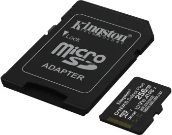 Флеш карта microSDXC 256GB Kingston SDCS3/256GB Canvas Select Plus V10 A1 + adapter - фото 8