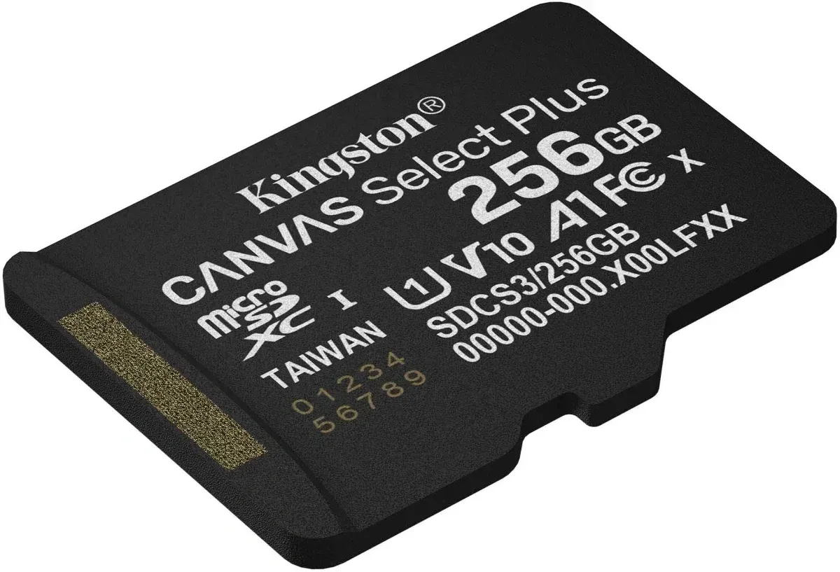 Флеш карта microSDXC 256GB Kingston SDCS3/256GBSP Canvas Select Plus V10 A1 w/o adapter - фото 4