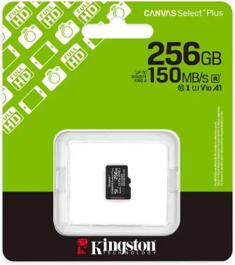 Флеш карта microSDXC 256GB Kingston SDCS3/256GBSP Canvas Select Plus V10 A1 w/o adapter - фото 6