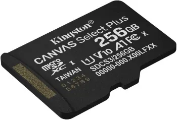 Флеш карта microSDXC 256GB Kingston SDCS3/256GBSP Canvas Select Plus V10 A1 w/o adapter - фото 8