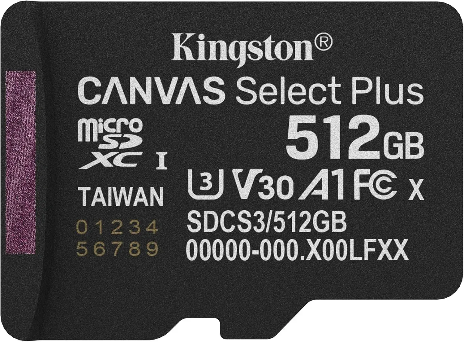 Flash Card KINGSTON SDCS3/512GBSP - фото 1