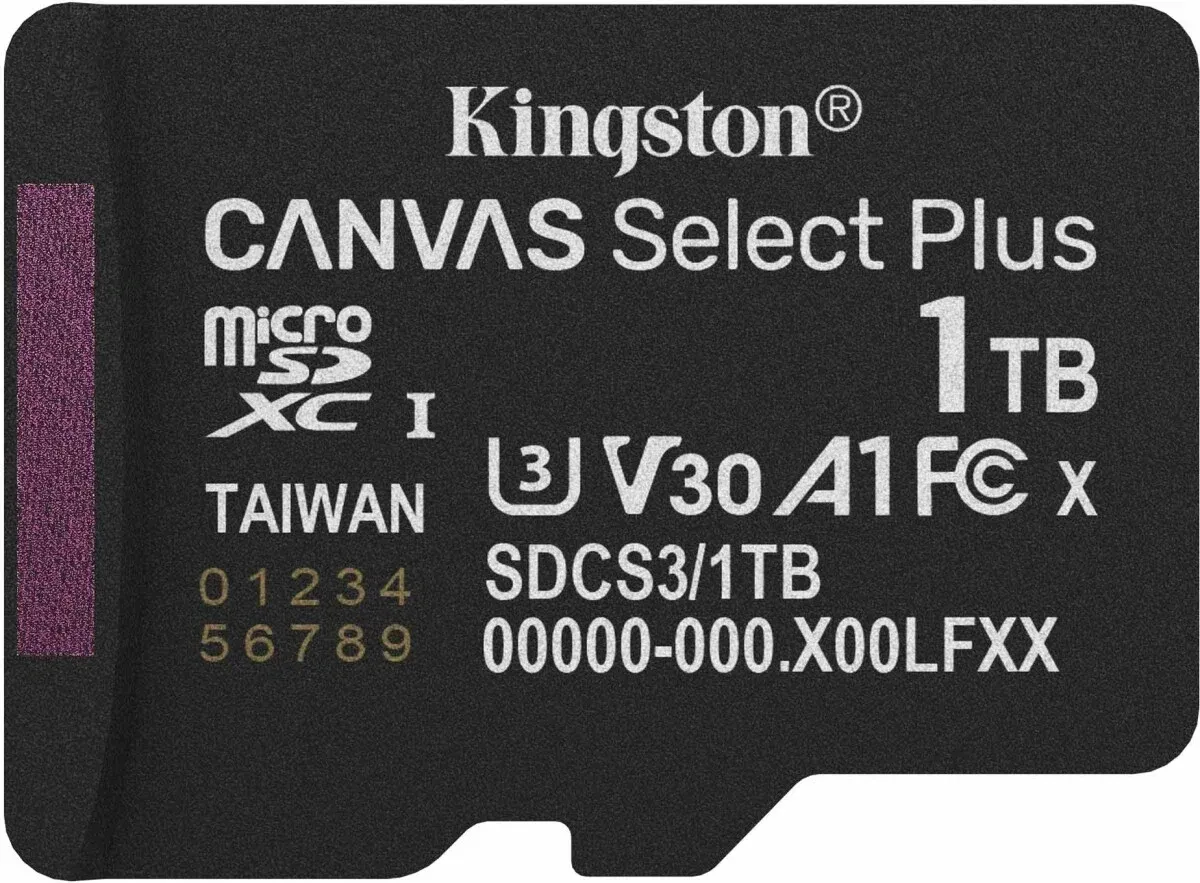 Flash Card KINGSTON SDCS3/1TBSP - фото 1