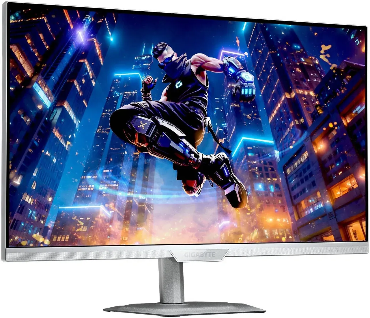 Монитор Gigabyte 27 M27UP ICE белый IPS LED 16:9 HDMI M/M матовая HAS Piv 350cd 178гр/178гр 3840x2160 160Hz G-Sync DP 4K USB 6.65кг - фото 2