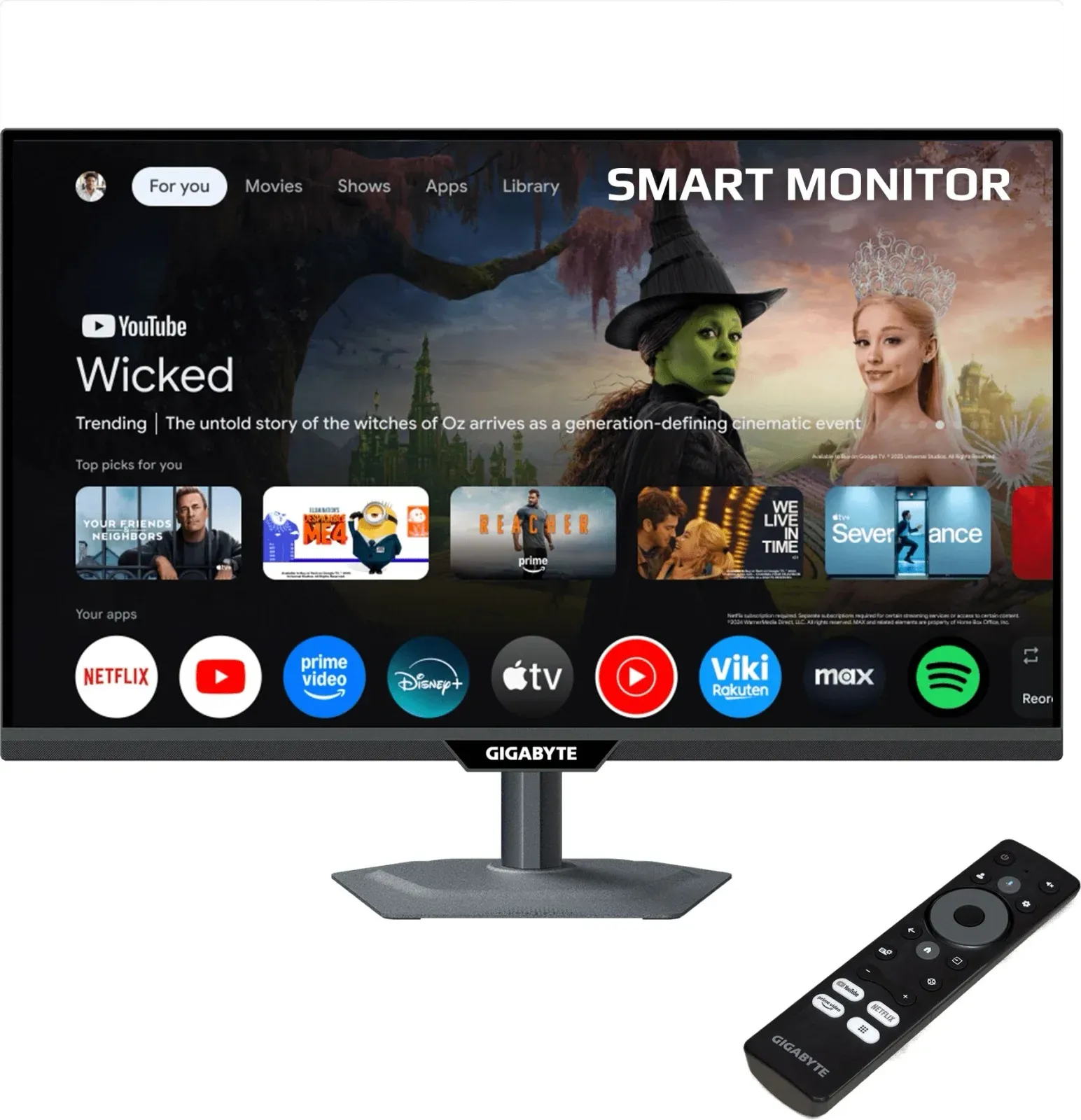 Монитор Gigabyte 27 M27QS черный IPS LED 16:9 HDMI M/M полуматовая HAS Piv 350cd 178гр/178гр 2560x1440 180Hz G-Sync FreeSync DP 2K USB 5.82кг - фото 8