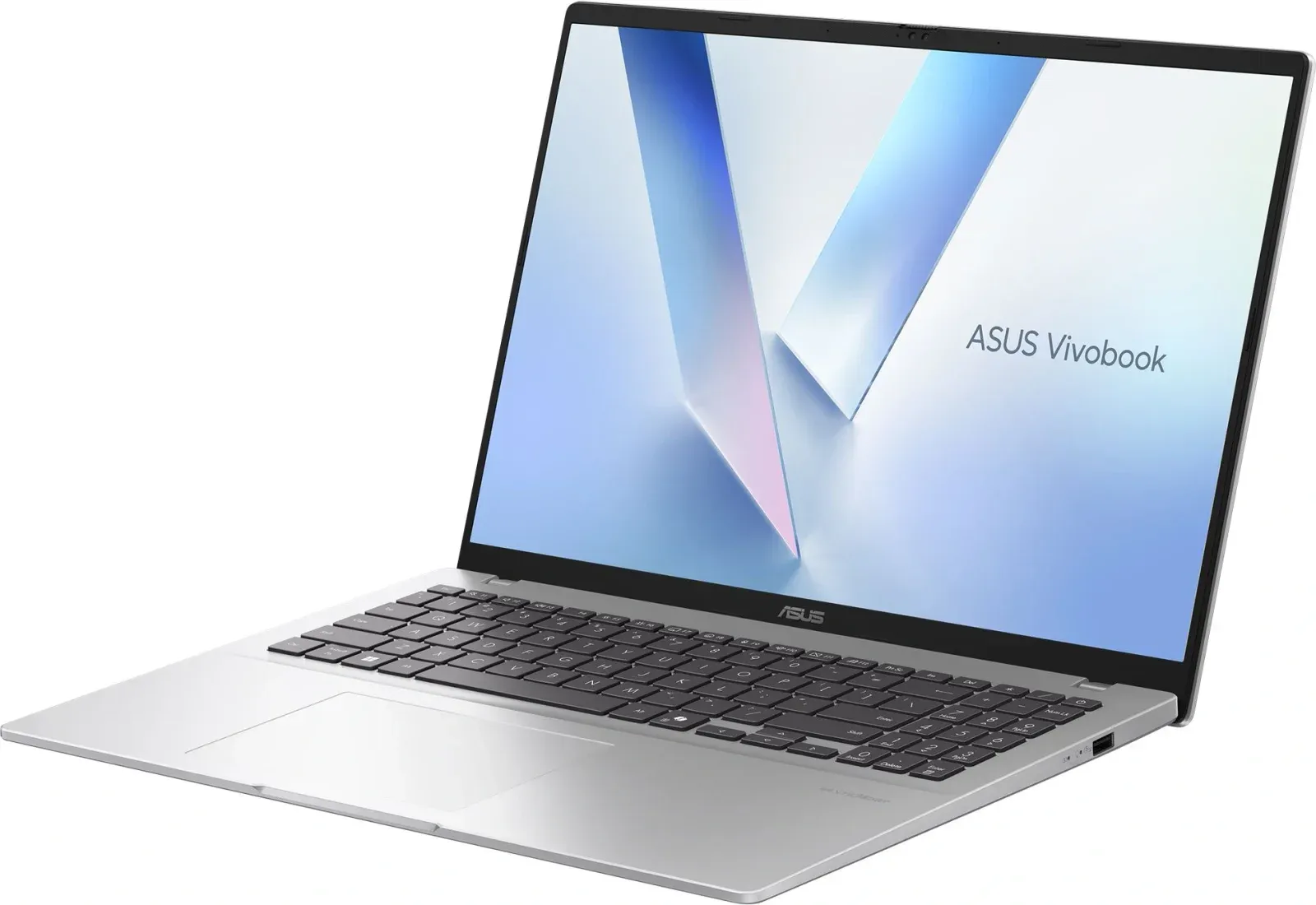 Ноутбук Asus VivoBook 16 M1607KA-MB151 Ryzen AI 5 330 16Gb SSD512Gb AMD Radeon 820M 16 IPS WUXGA 1920x1200 без ОС silver WiFi BT Cam 90NB15F2-M00AA0 - фото 4