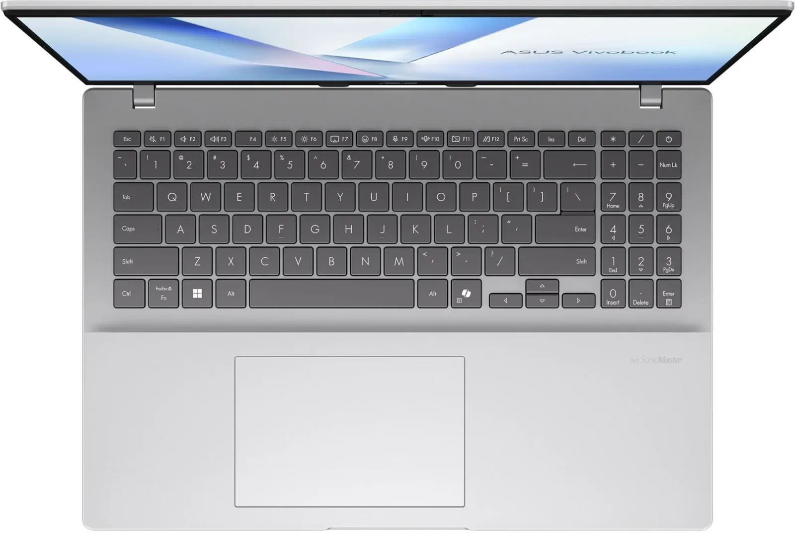 Ноутбук Asus VivoBook 16 M1607KA-MB151 Ryzen AI 5 330 16Gb SSD512Gb AMD Radeon 820M 16 IPS WUXGA 1920x1200 без ОС silver WiFi BT Cam 90NB15F2-M00AA0 - фото 7