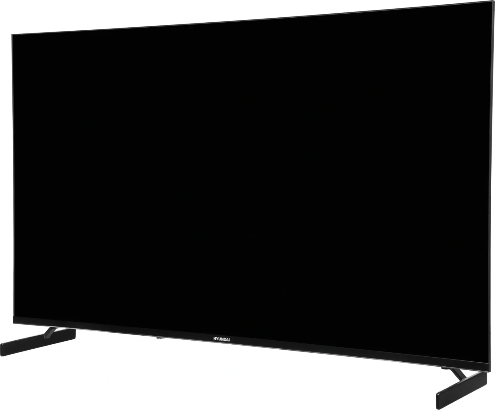 Телевизор LED Hyundai 50 H-LED50BU7011 Google TV Frameless Metal черный/черный 4K Ultra HD 60Hz MEMC DVB-T DVB-T2 DVB-C DVB-S DVB-S2 USB WiFi Smart TV - фото 3