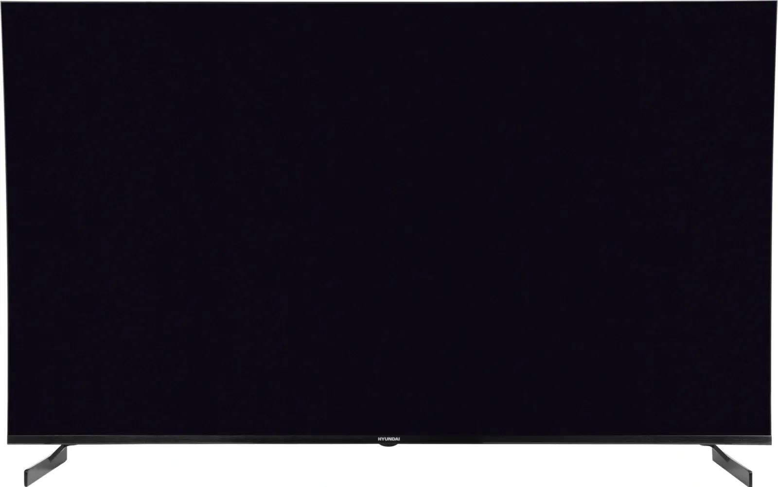 Телевизор LED Hyundai 65 H-LED65BU7011 Google TV Frameless Metal черный 4K Ultra HD 60Hz MEMC DVB-T DVB-T2 DVB-C DVB-S DVB-S2 USB WiFi Smart TV - фото 3