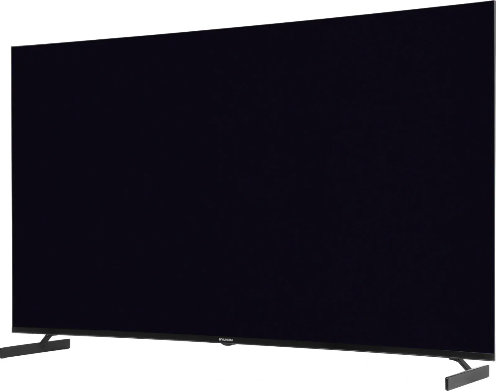 Телевизор LED Hyundai 65 H-LED65BU7011 Google TV Frameless Metal черный 4K Ultra HD 60Hz MEMC DVB-T DVB-T2 DVB-C DVB-S DVB-S2 USB WiFi Smart TV - фото 4