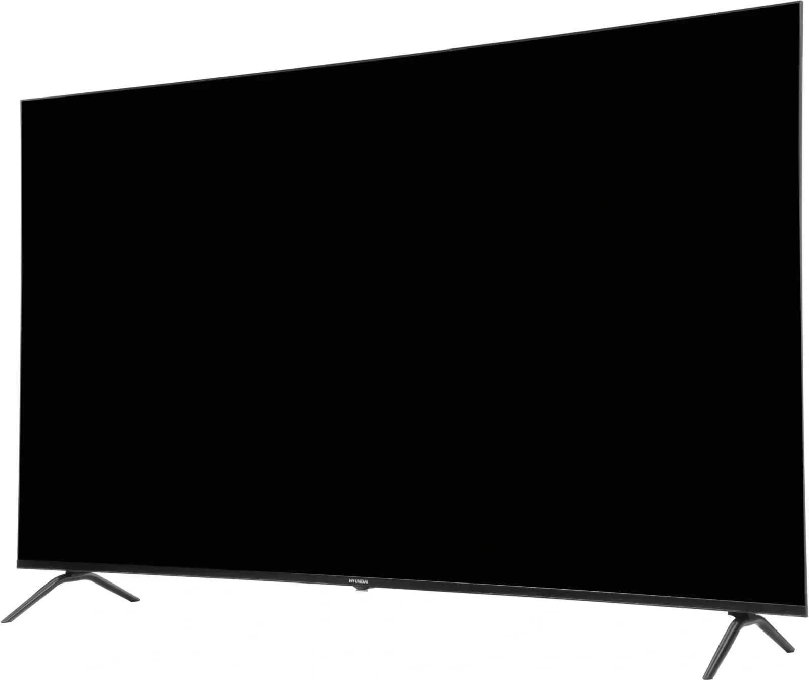 Телевизор LED Hyundai 75 H-LED75BU7011 Google TV Frameless Metal черный 4K Ultra HD 60Hz MEMC DVB-T DVB-T2 DVB-C DVB-S DVB-S2 USB WiFi Smart TV - фото 4