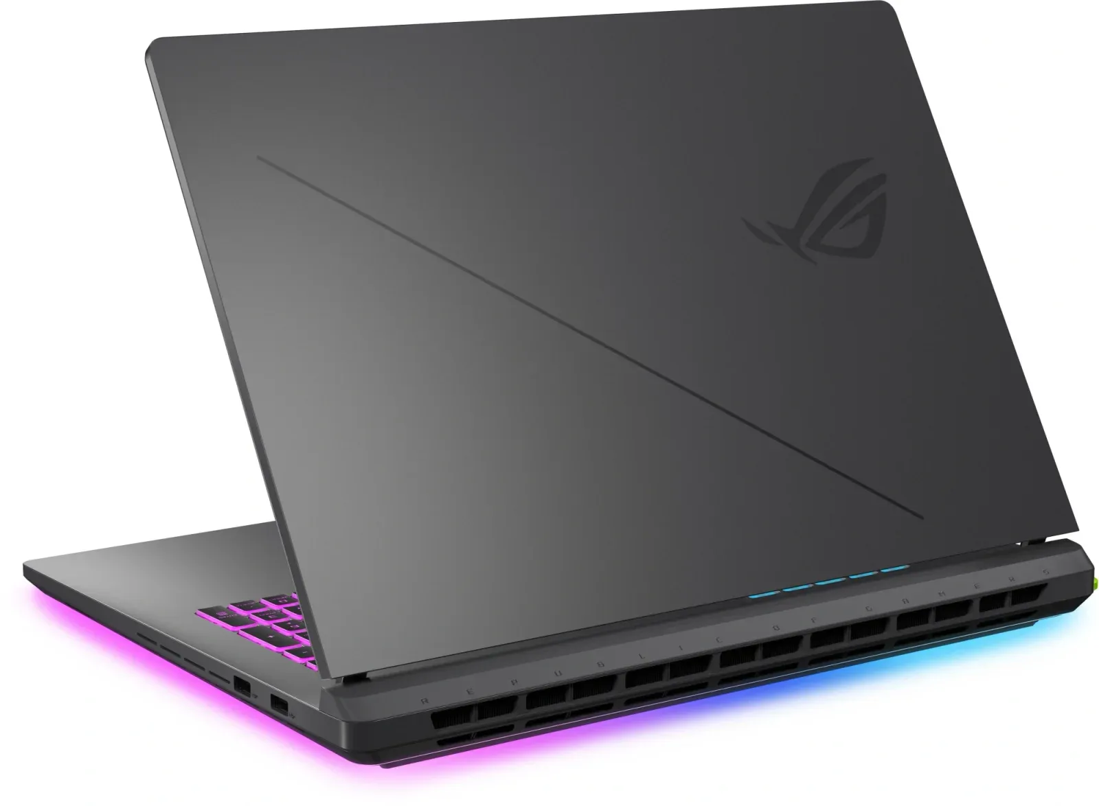 Ноутбук Asus ROG Strix G18 G815LP-S9097 Core Ultra 7 255HX 32Gb SSD2Tb NVIDIA GeForce RTX 5070 8Gb 18 IPS WQXGA 2560x1600 без ОС grey WiFi BT Cam 90NR0LK1-M00580 - фото 6