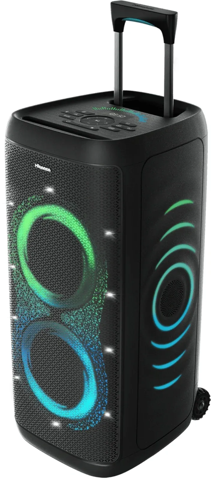 Минисистема Hisense Party Thunder черный 620Вт USB BT - фото 3
