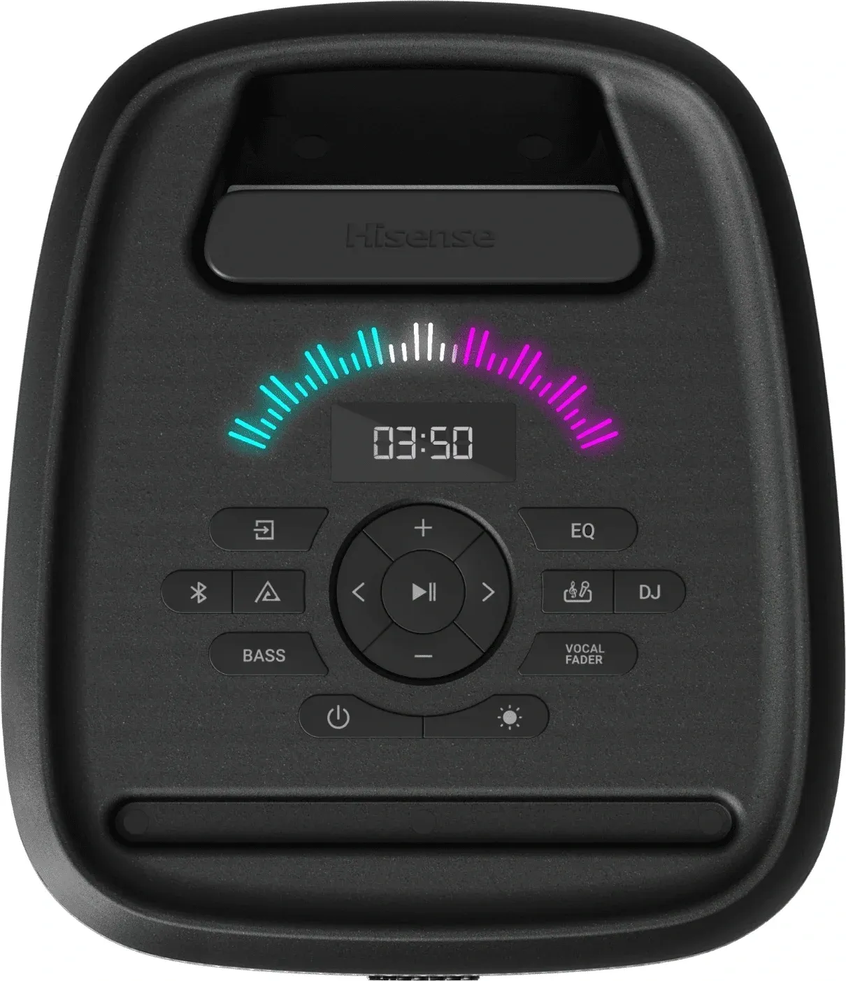 Минисистема Hisense Party Thunder черный 620Вт USB BT - фото 4