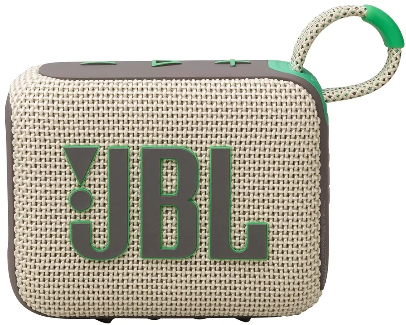 Колонка порт. JBL Go 4 бежевый/зеленый 4.2W 1.0 BT 850mAh JBLGO4SAND - фото 2