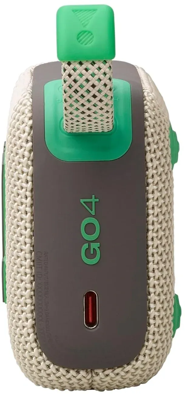 Колонка порт. JBL Go 4 бежевый/зеленый 4.2W 1.0 BT 850mAh JBLGO4SAND - фото 5