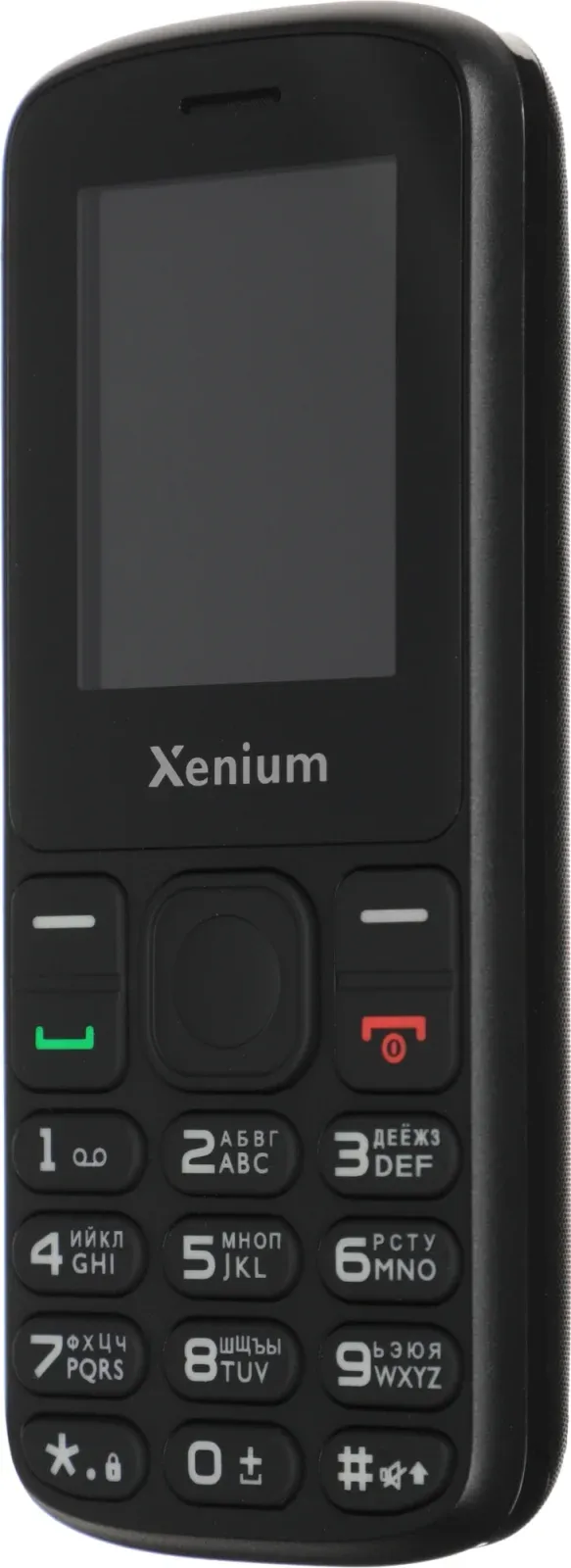 Мобильный телефон Xenium X160 черный моноблок 2Sim 1.77 128x160 Nucleus GSM900/1800 FM - фото 2