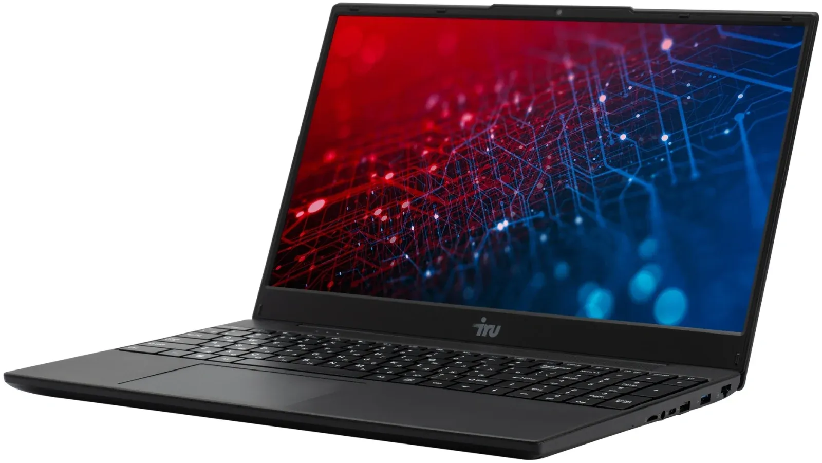 Ноутбук IRU Tactio 15ALG Core i5 12600H 16Gb SSD512Gb Intel Iris Xe graphics 15.6 IPS FHD 1920x1080 без ОС black WiFi BT Cam 4500mAh 2126364 - фото 3