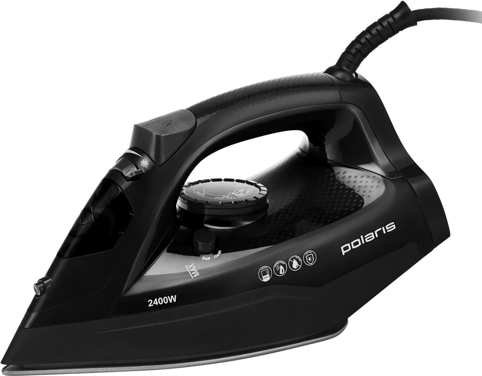 Утюг Polaris PIR 2478K 2400Вт черный - фото 1
