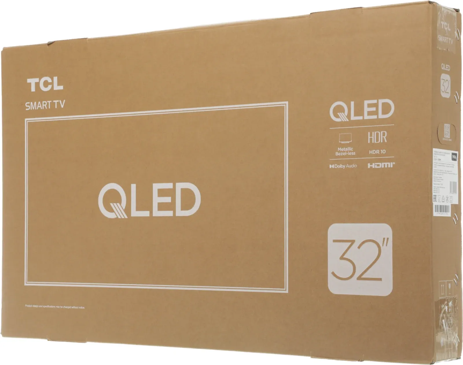 Телевизор QLED TCL 32 32S4K-UZ черный HD 60Hz DVB-T DVB-T2 DVB-C DVB-S DVB-S2 USB WiFi Smart TV - фото 8