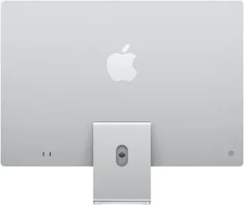 Моноблок Apple iMac A3247 24 4.5K M4 8 core 4 16Gb SSD256Gb 8 core GPU macOS WiFi BT 143W клавиатура мышь Cam серебристый 4480x2520 - фото 5