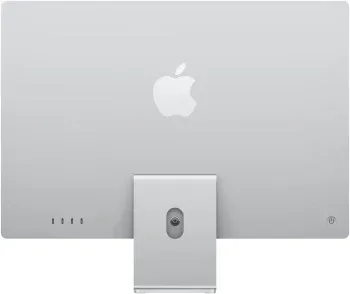 Моноблок Apple iMac A3137 24 4.5K M4 10 core 4 16Gb SSD512Gb 10 core GPU macOS WiFi BT 143W клавиатура мышь Cam серебристый 4480x2520 - фото 5
